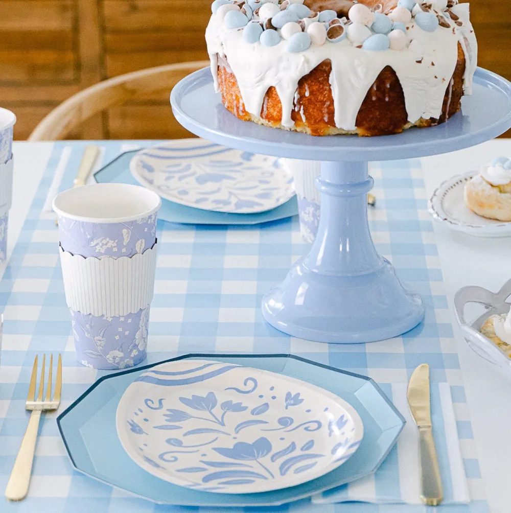 Online My Mind’s Eye Floral Egg Shaped Paper Plates