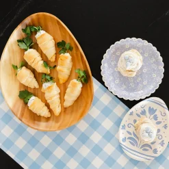 Online My Mind’s Eye Floral Egg Shaped Paper Plates