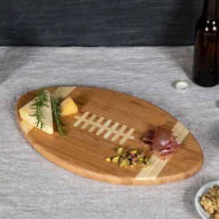 Best Picnic Time Family of Brands Football Cutting Board & Serving Tray
