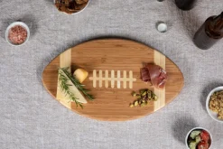 Best Picnic Time Family of Brands Football Cutting Board & Serving Tray