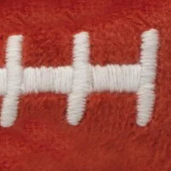 New The Foggy Dog Football Embroidered Bow Tie Collar