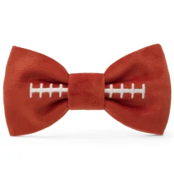 Hot The Foggy Dog Football Embroidered Dog Bow Tie