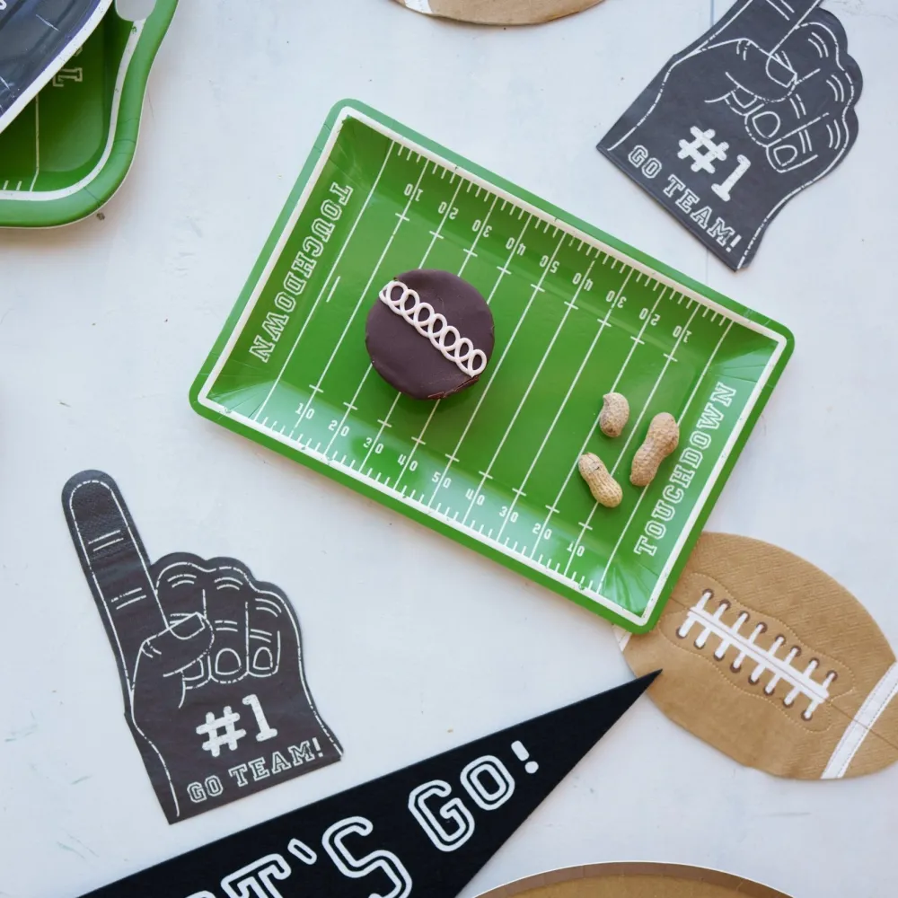Online My Mind’s Eye Football Field Paper Plates