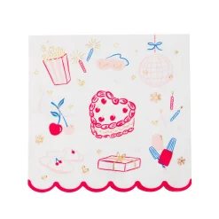 Sale Bonjour Fete For the Girlies Large Napkins
