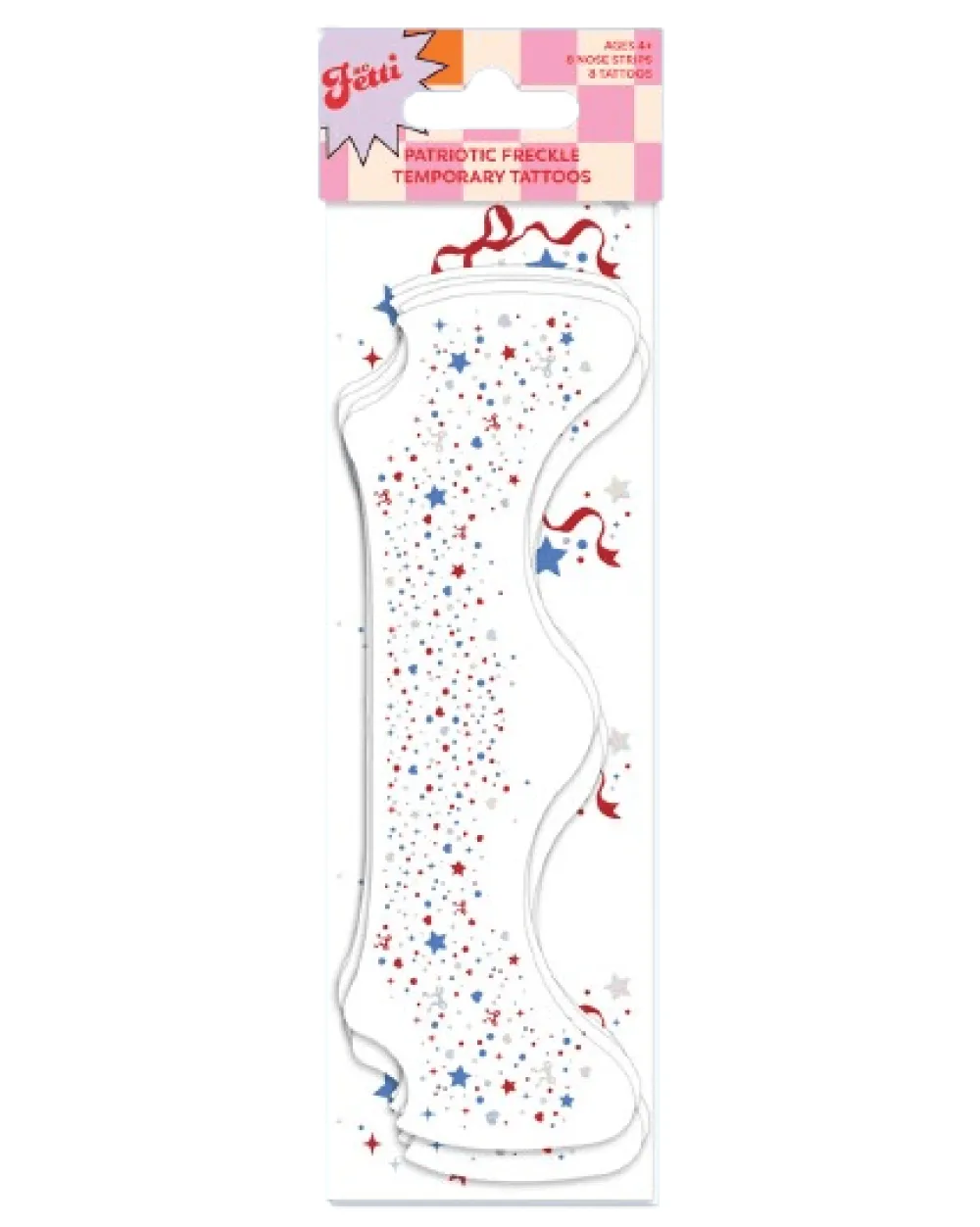 Discount xo, Fetti Fourth of July Freckle Temporary Tattoos