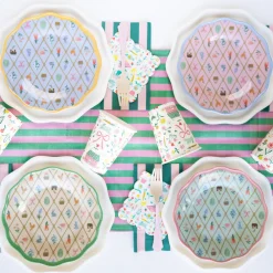 Clearance Bonjour Fete French Crème Compostable Dinner Plates