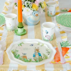 Clearance Bonjour Fete French Crème Compostable Dinner Plates