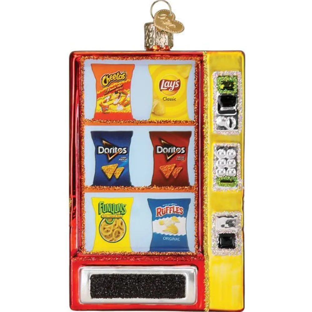 Online Old World Christmas Frito Lay Vending Machine Ornament