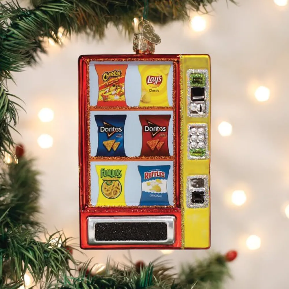 Online Old World Christmas Frito Lay Vending Machine Ornament