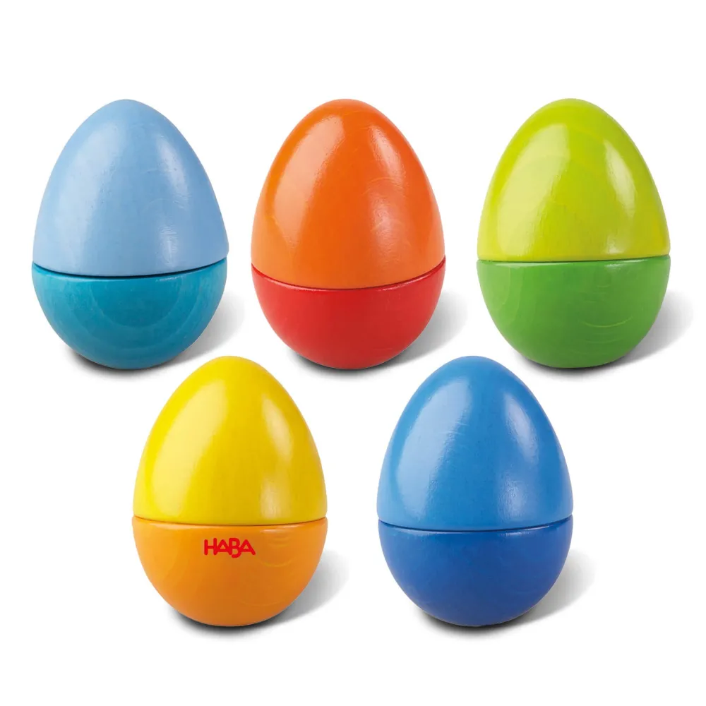 Online HABA USA Fun with Sounds Wooden Eggs