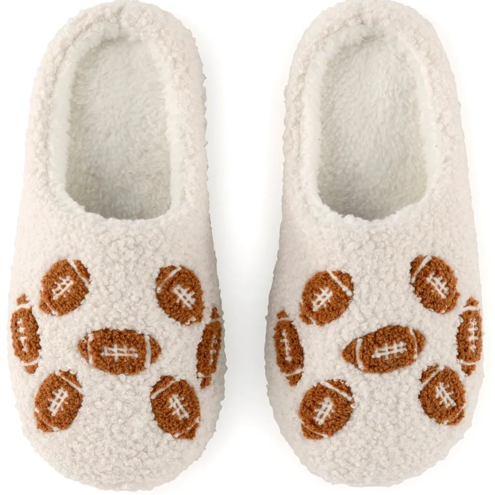 Sale Shiraleah Retail Game Day Football Slippers