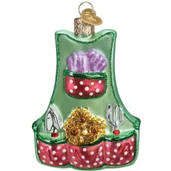 New Old World Christmas Gardening Apron Ornament