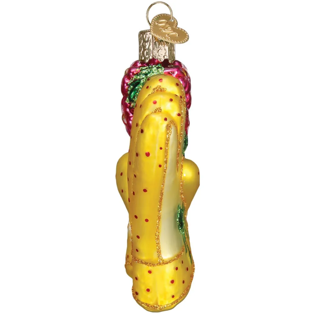 Hot Old World Christmas Gardening Gloves Ornament
