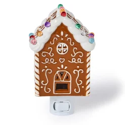 Best Two's Company Gingerbread House Night Light