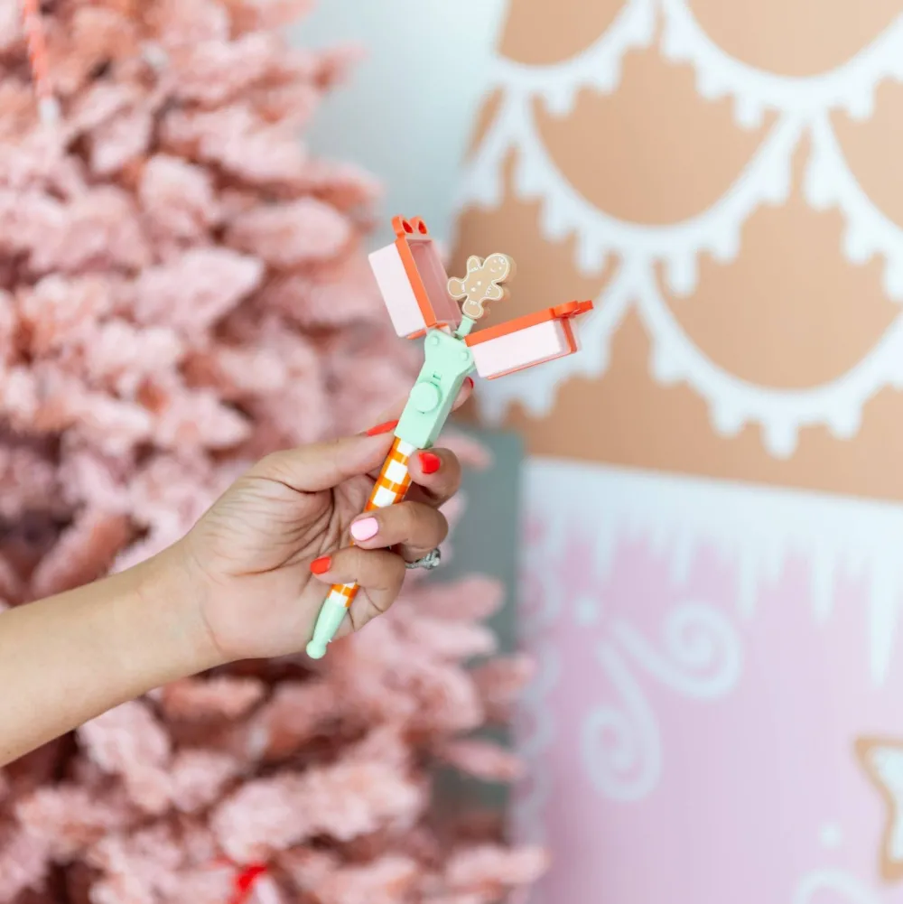Jollity & Co. + Daydream Society Gingerbread Man Surprise Pen
