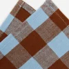 Heather Taylor Home Gingham Candy Blue Napkins