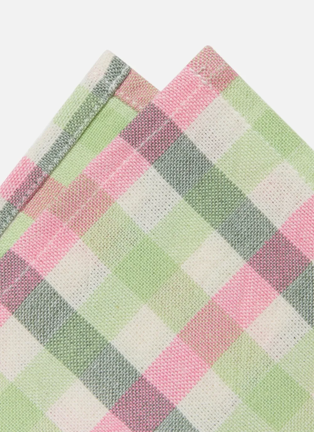 Sale Heather Taylor Home Gingham Clover Napkins