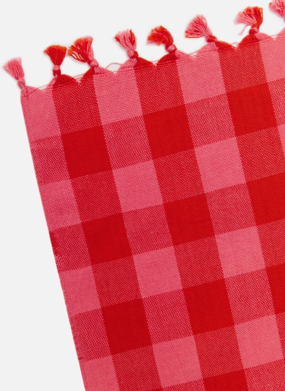 Online Heather Taylor Home Gingham Guava Tablecloth
