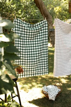 Outlet Heather Taylor Home Gingham Hunter Tablecloth
