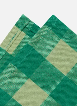 Discount Heather Taylor Home Gingham Lime Napkins