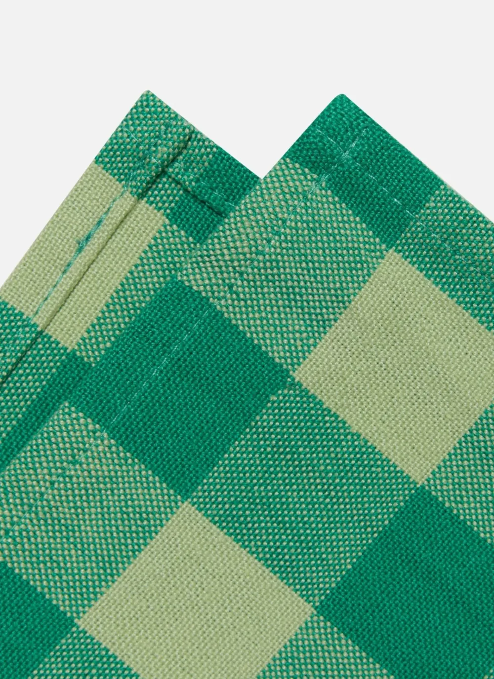 Discount Heather Taylor Home Gingham Lime Napkins