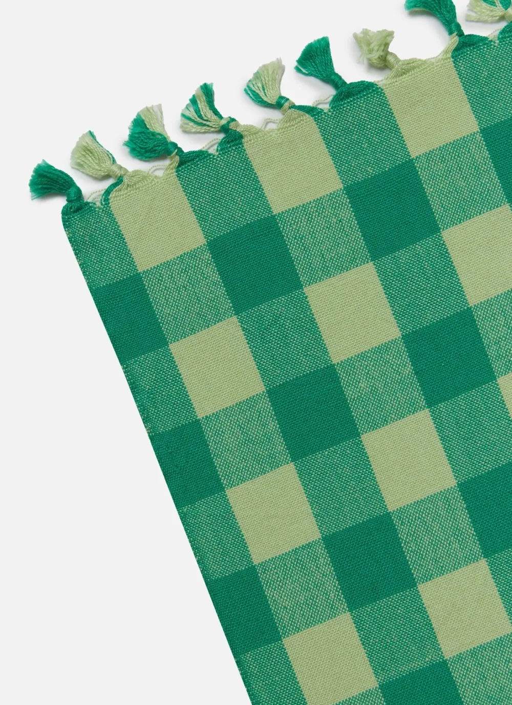 Online Heather Taylor Home Gingham Lime Tablecloth