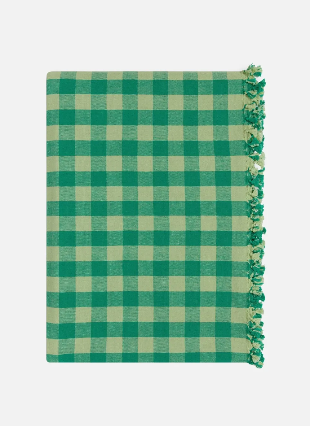 Online Heather Taylor Home Gingham Lime Tablecloth
