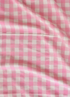 Hot Heather Taylor Home Gingham Peony Tablecloth