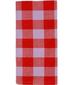 Sale Heather Taylor Home Gingham Poppy Napkins