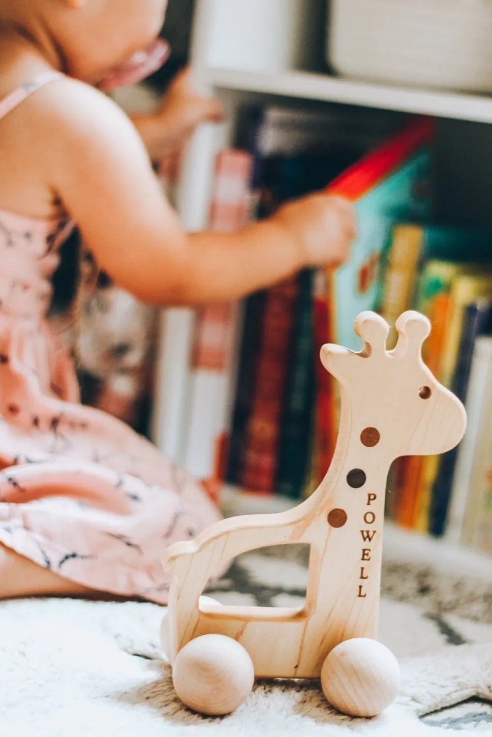 Hot Bannor Toys Giraffe Push Toy