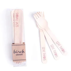 Eat Drink Host Give Thanks Birch Forks