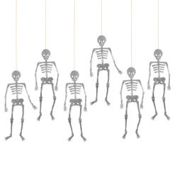 Clearance Meri Meri Glitter Jointed Skeleton Decorations