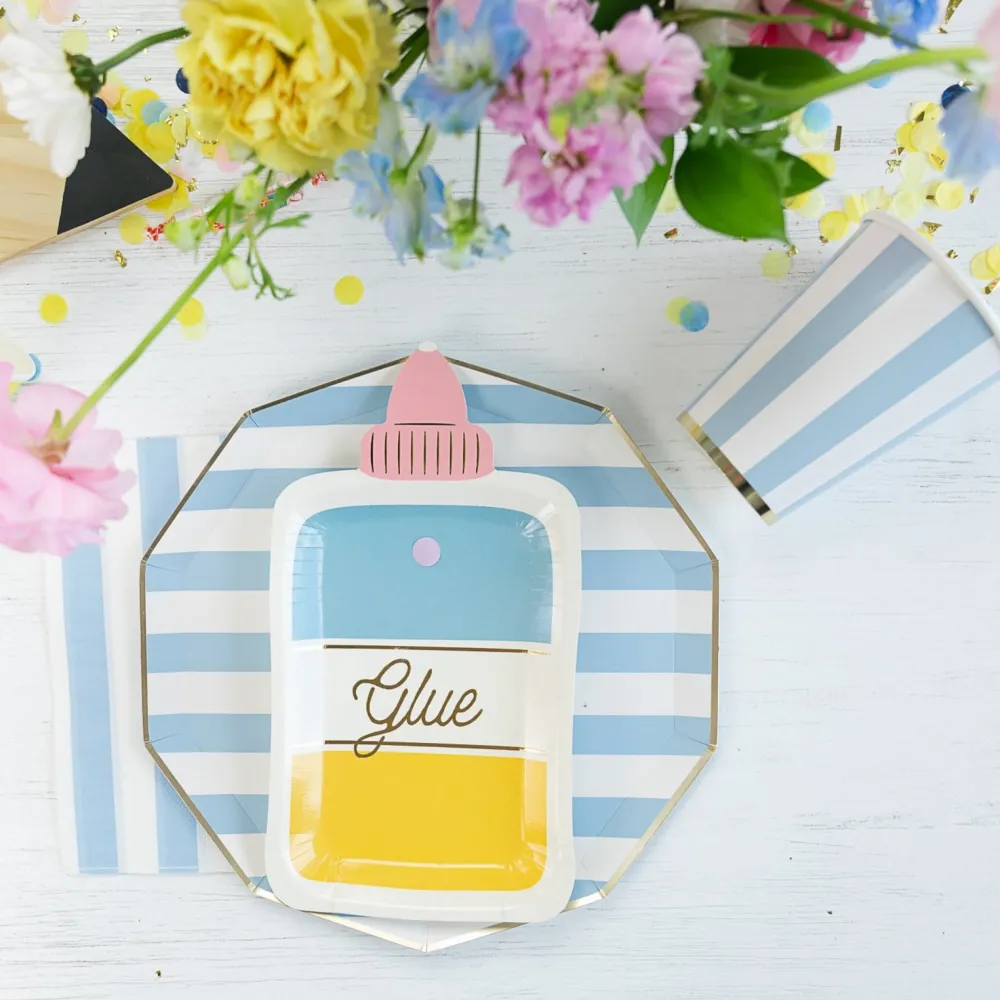 Hot My Mind’s Eye Glue Bottle Shaped Plates
