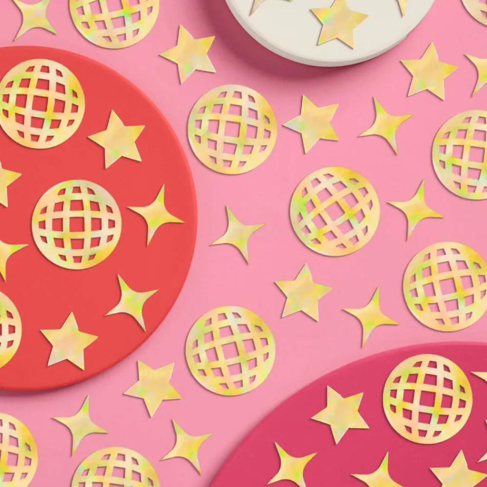 Hot xo, Fetti Gold Disco Ball Confetti