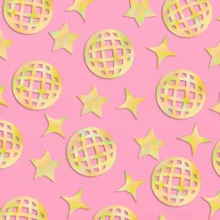 Hot xo, Fetti Gold Disco Ball Confetti