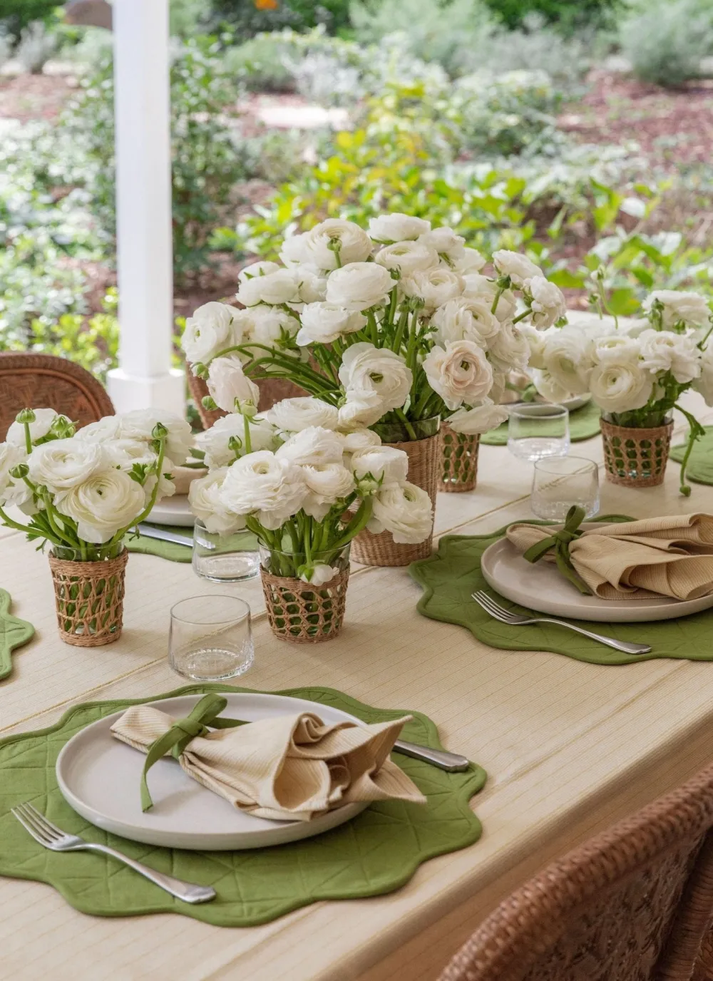 Hot Heather Taylor Home Goldie Stripe Butter Napkins