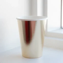 New Bonjour Fete Gold Signature Cups
