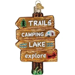 Outlet Old World Christmas Gone Camping Ornament