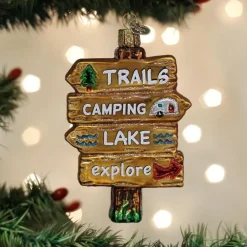 Outlet Old World Christmas Gone Camping Ornament