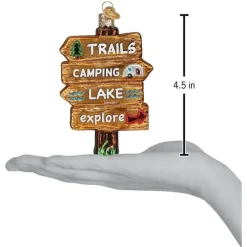 Outlet Old World Christmas Gone Camping Ornament