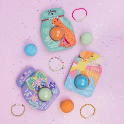 Online Cait + Co Good Vibes Friendship Bracelet Bath Bomb
