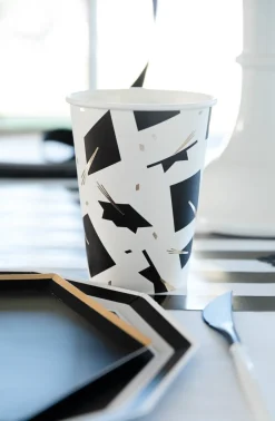 Clearance Bonjour Fete Graduation Cap Cups
