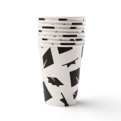 Clearance Bonjour Fete Graduation Cap Cups