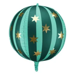 Outlet Partybarco Green Starry Ball Foil Balloon
