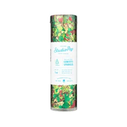 Discount Studio Pep Green Tinsel Confetti
