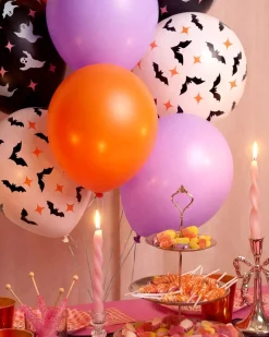 New xo, Fetti Halloween Balloons with Bats and Ghosts