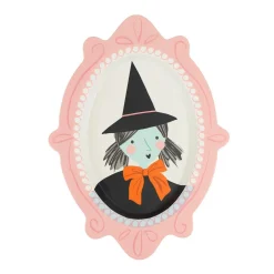 Meri Meri Halloween Portrait Reusable Plates