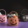 Discount Mud Pie Halloween Woven Treat Basket