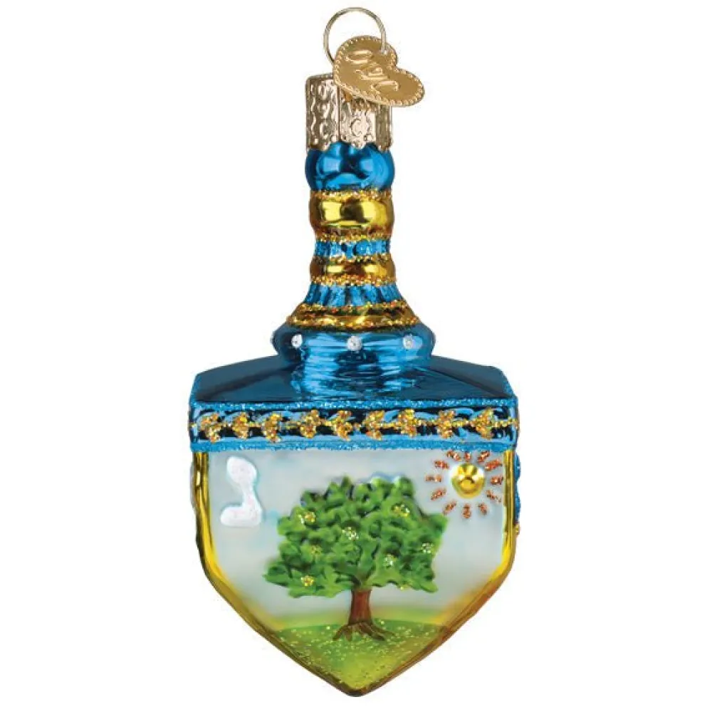 Best Old World Christmas Hanukkah Dreidel Ornament