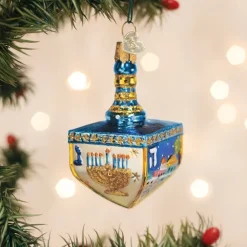 Best Old World Christmas Hanukkah Dreidel Ornament